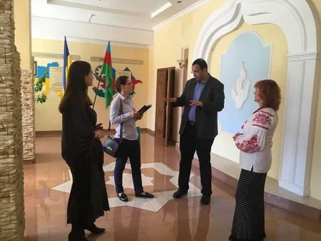 В Библиотеке имени Самеда Вургуна обсудили реализацию тюркских проектов в Украине