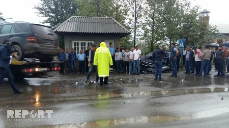 Lənkəranda avtomobil qəzası baş verib, 7 nəfər xəsarət alıb - FOTO