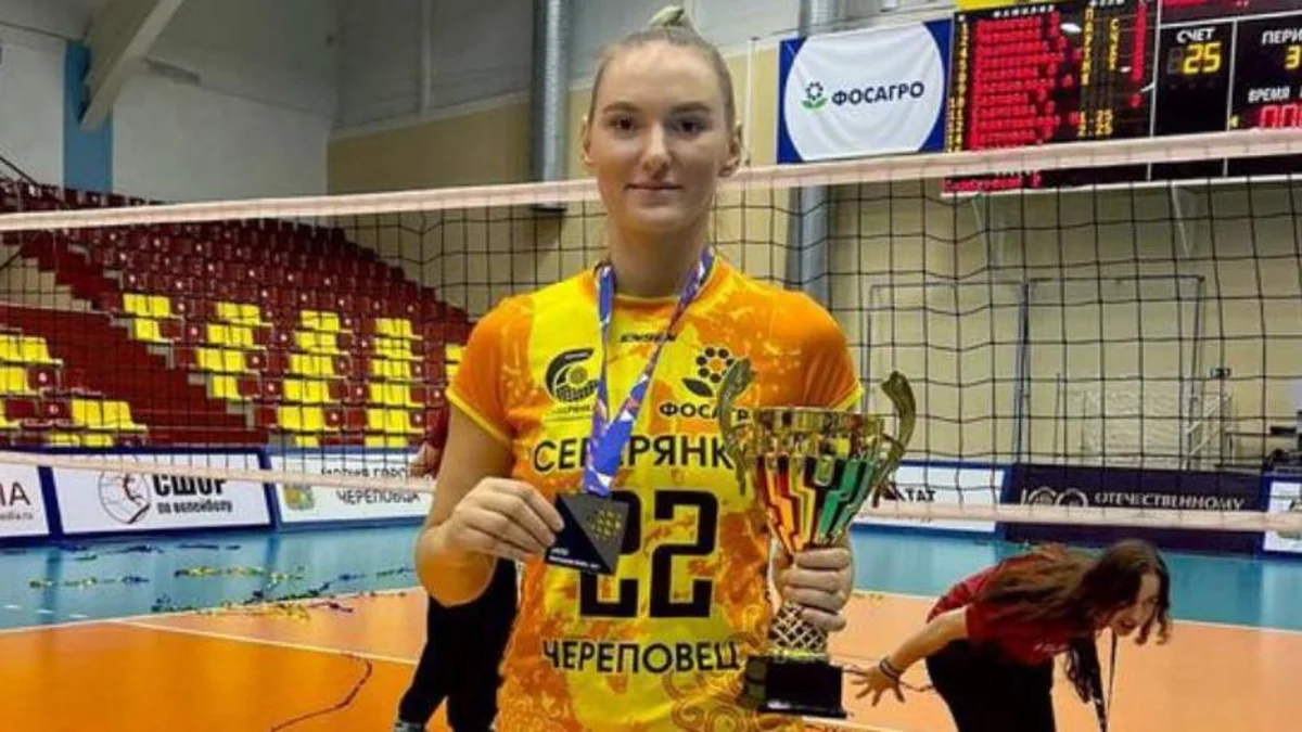 Azərbaycan millisinin voleybolçusu Rusiyada gümüş medal qazanıb