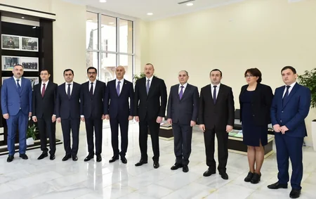 Azərbaycan Prezidenti Bakı Şəhər Statistika İdarəsinin yeni inzibati binasının açılışında iştirak edib - YENİLƏNİB