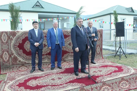 Zaqatalada Qarabağ müharibəsi əlilləri və şəhid ailələrinə fərdi yaşayış evləri verilib