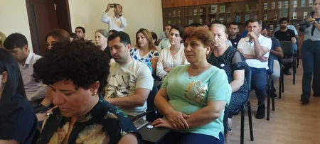 Quba və Xaçmazda “Kənd təsərrüfatında iqlim dəyişikliyinə uyğunlaşma” mövzusunda təlim keçirilib