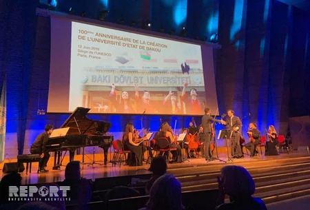 UNESCO-da Bakı Dövlət Universitetinin 100 illiyi qeyd edilib