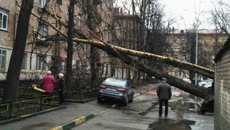 Moskvada qasırğa nəticəsində 2 nəfər ölüb, 17 nəfər xəsarət alıb