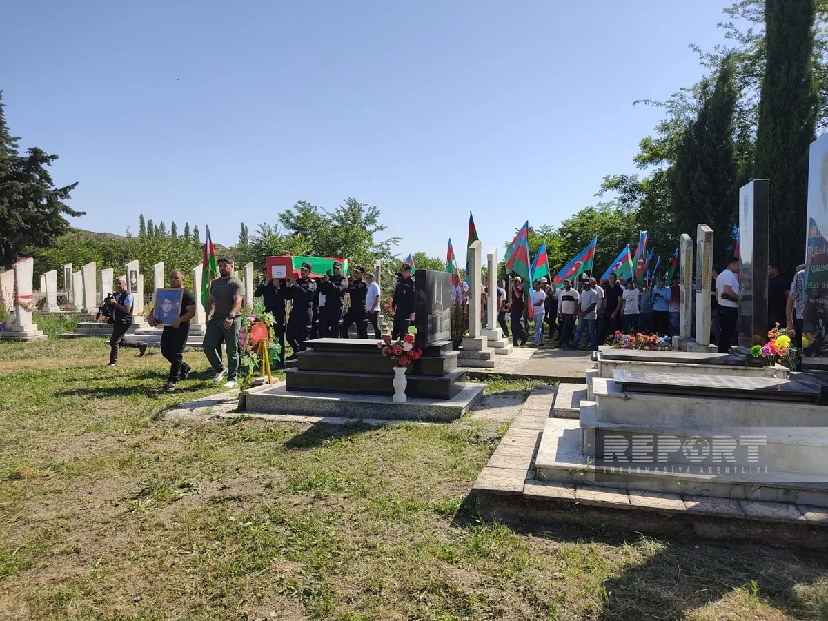 Şəkidə Birinci Qarabağ müharibəsinin şəhidi Səbuhi Süleymanov dəfn edilib - YENİLƏNİB