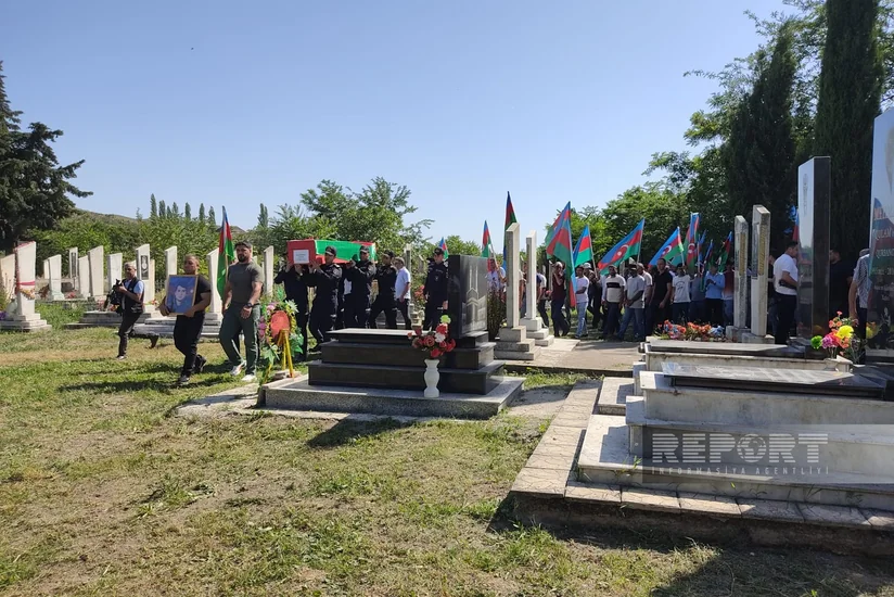 Şəkidə Birinci Qarabağ müharibəsinin şəhidi Səbuhi Süleymanov dəfn edilib - YENİLƏNİB