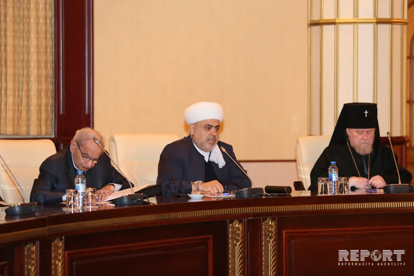 Azərbaycanın dini konfessiya rəhbərləri İlham Əliyevin namizədliyini dəstəkləyən müraciət qəbul ediblər - ƏLAVƏ OLUNUB