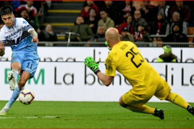 Лацио обыграл Милан в ответном матче полуфинала Кубка Италии