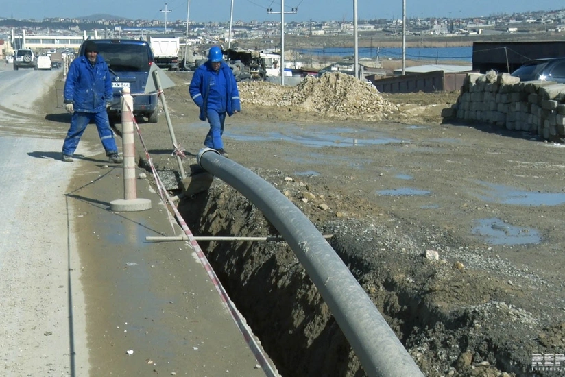 Bakının Xocahəsən qəsəbəsinin qaz təsərrüfatı yenidən qurulur - VİDEOREPORTAJ