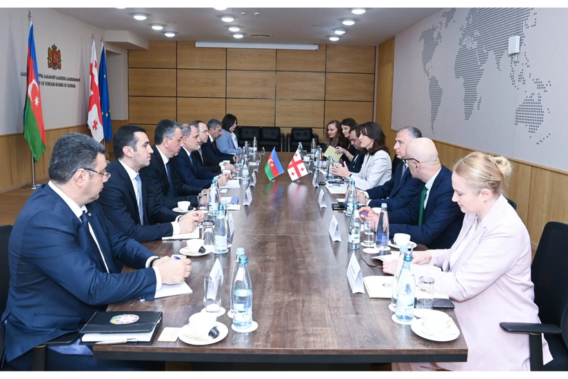 Talks between Bayramov and Bochorishvili underway in Tbilisi