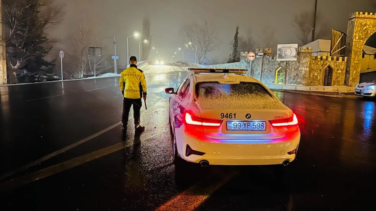 DYP qarlı hava ilə bağlı piyadalara müraciət edib