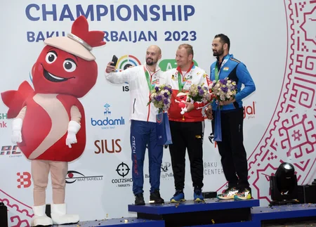 Австрийский стрелок завоевал золотую медаль на чемпионате мира в Баку