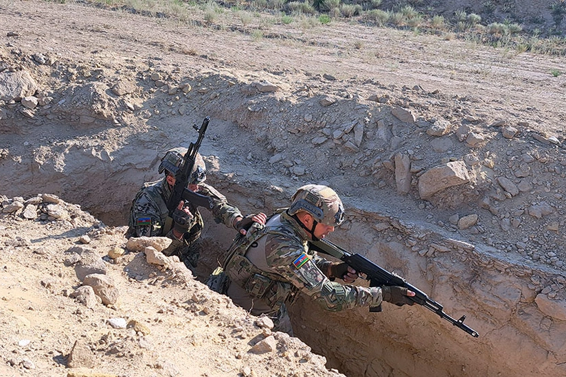 Azerbaijani servicemen demonstrate professionalism at “Birlestik-2024” exercise