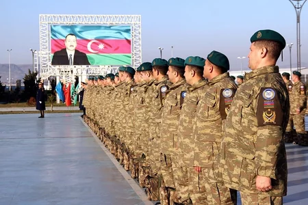 Group of Azerbaijani peacekeepers return from Afghanistan