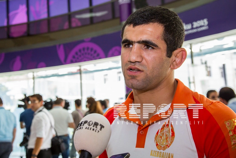 Azerbaijani wrestler Jabrayil Hasanov qualified for 1/4 final