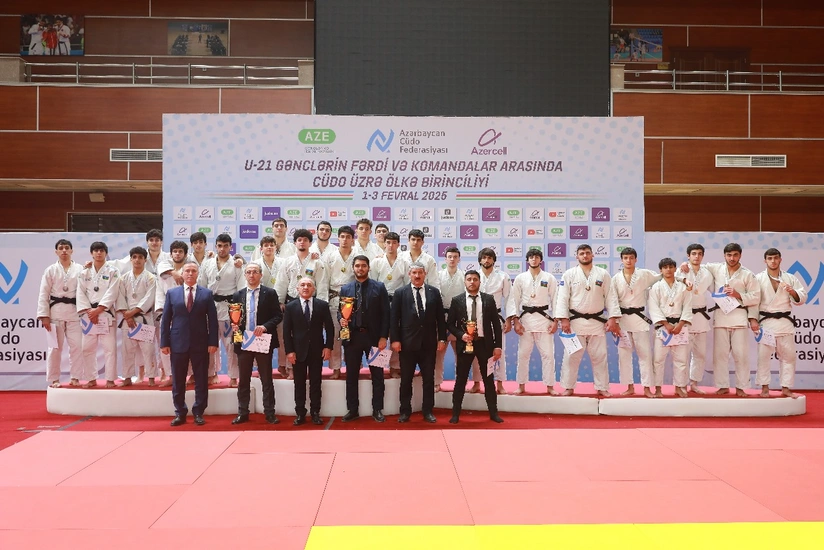 Cüdo üzrə Azərbaycan birinciliyində komanda yarışı keçirilib