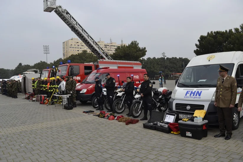 Sumqayıtda mülki müdafiənin təşkili məsələlərinə həsr edilmiş tədbir keçirilib