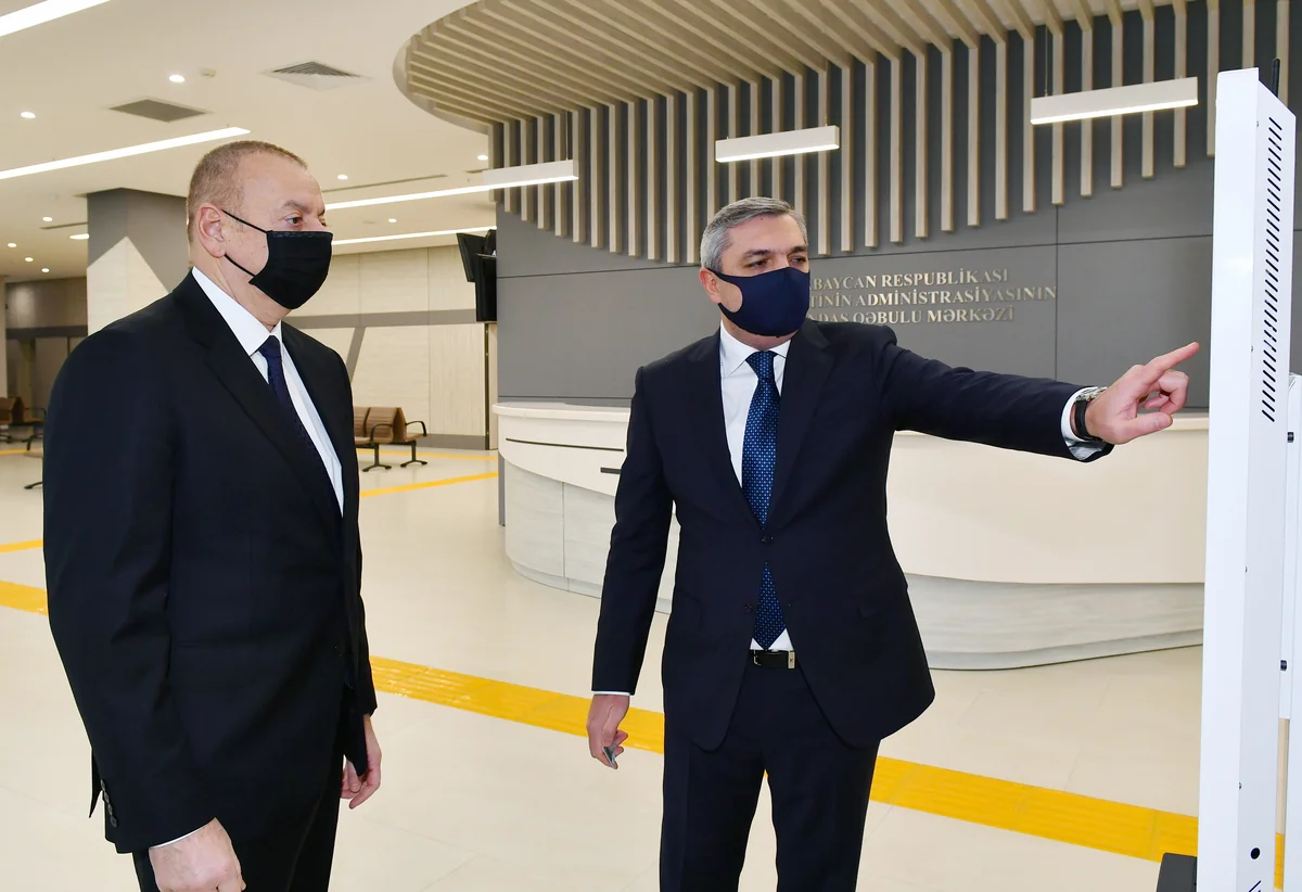 Ilham Aliyev attends opening of Citizen Reception Center of Presidential Administration 