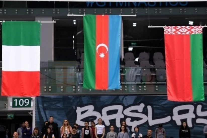 Azərbaycan bədii gimnastları AGF Junior Trophydə 6 medal qazanıblar - VİDEO