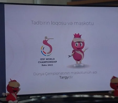 Bakıda keçiriləcək atıcılıq üzrə dünya çempionatının maskotu təqdim olunub