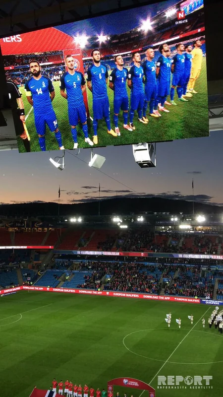 Norveç - Azərbaycan matçına azarkeş marağı xeyli aşağı səviyyədədir - FOTO