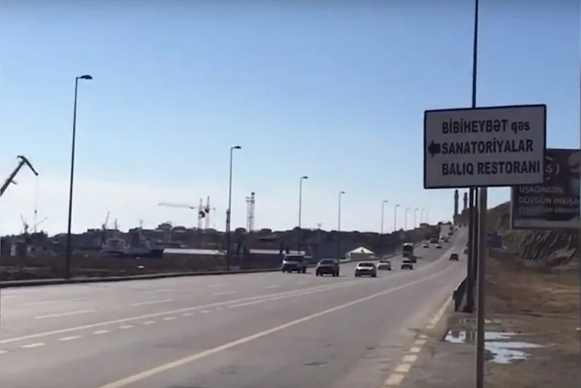 “Siqnal” İdarəsi Səbail rayonundakı şossedə dönmə xəttinin çəkilməsinin səbəbini açıqlayıb - VİDEO