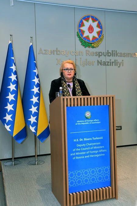 Nazirlik Azərbaycan və Bosniya və Herseqovina XİN başçılarının görüşü barədə məlumat yayıb
