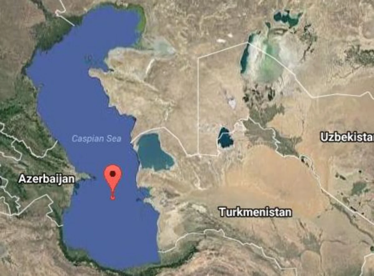 Xəzər dənizində zəlzələ qeydə alınıb