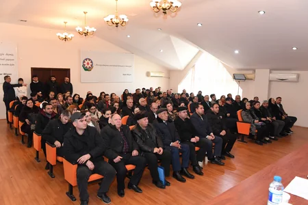 Füzuliyə köçürüləcək ailələr arasında növbəti püşkatma keçirilib