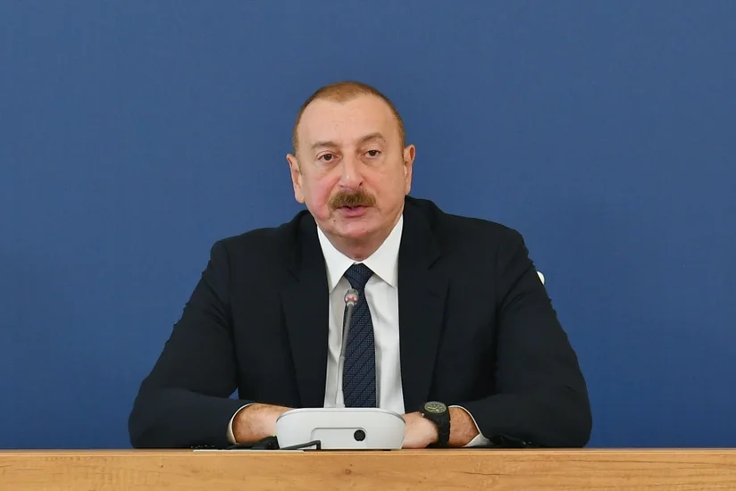 İlham Əliyev: Füzulidən Ermənistanla sərhədə qədər uzanan dəmir yolunun inşasını gələn il bitirəcəyik