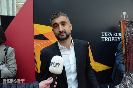 Avropa Liqasının Bakıda keçiriləcək final matçının səfirləri Moskvada azarkeşlərlə görüşüblər - YENİLƏNİB
