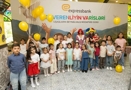 Expressbank Vətən Müharibəsi iştirakçılarının övladları üçün tədbir keçirib