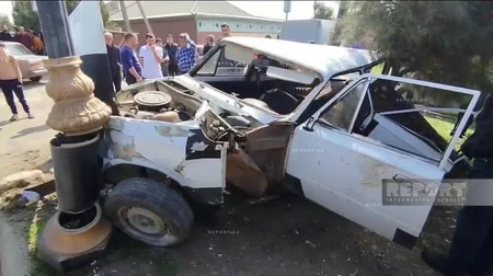 Cəlilabadda ağır yol qəzasında xəsarət alan ikinci şəxsin kimliyi məlum olub - YENİLƏNİB-3