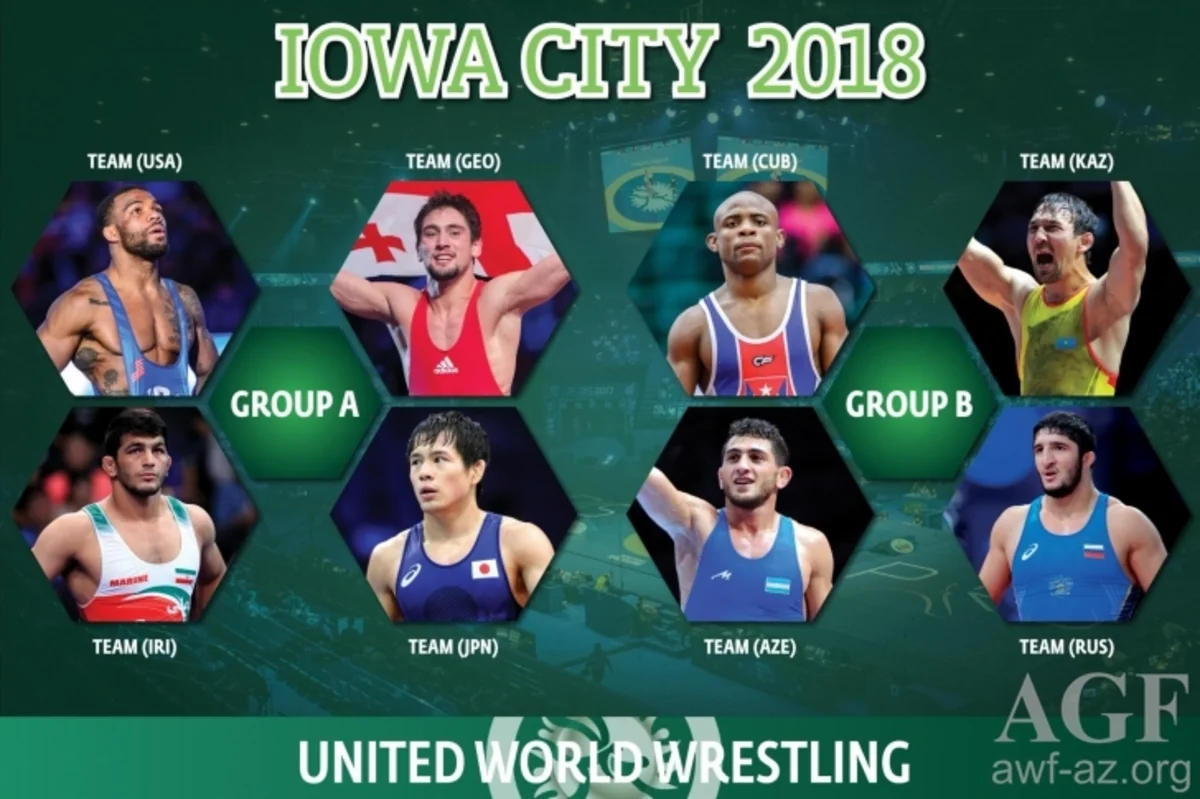 Azerbaijan wrestling team rivals in the World Cup unveiled