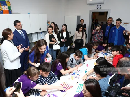 Autizm Mərkəzinə mediatur təşkil edilib, seminar keçirilib