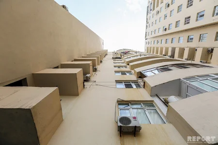 Bakıda MTK xidmətindən narazı olan bina sakinləri etiraz ediblər - FOTO