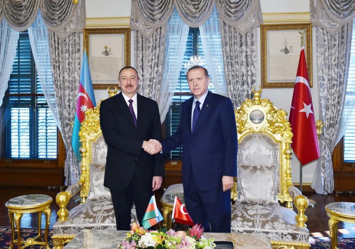 İstanbulda Azərbaycan və Türkiyə prezidentlərinin görüşü olub - FOTO