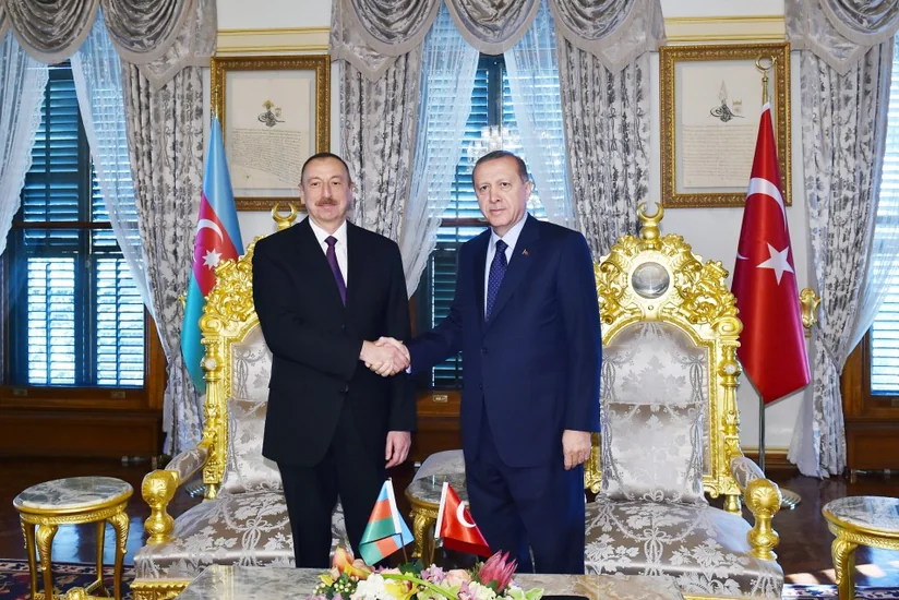 İstanbulda Azərbaycan və Türkiyə prezidentlərinin görüşü olub - FOTO