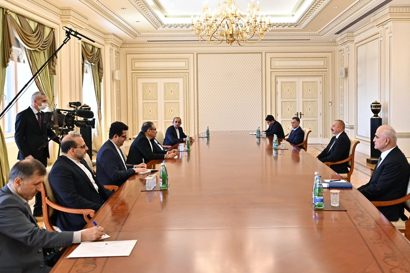 Azerbaijani President receives Secretary of Iran's Supreme National Security Council