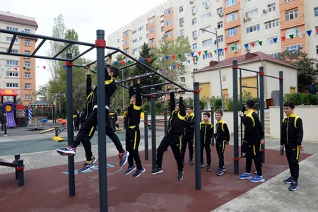 Leyla Əliyevanın iştirakı ilə növbəti “Bizim həyət”in açılışı olub