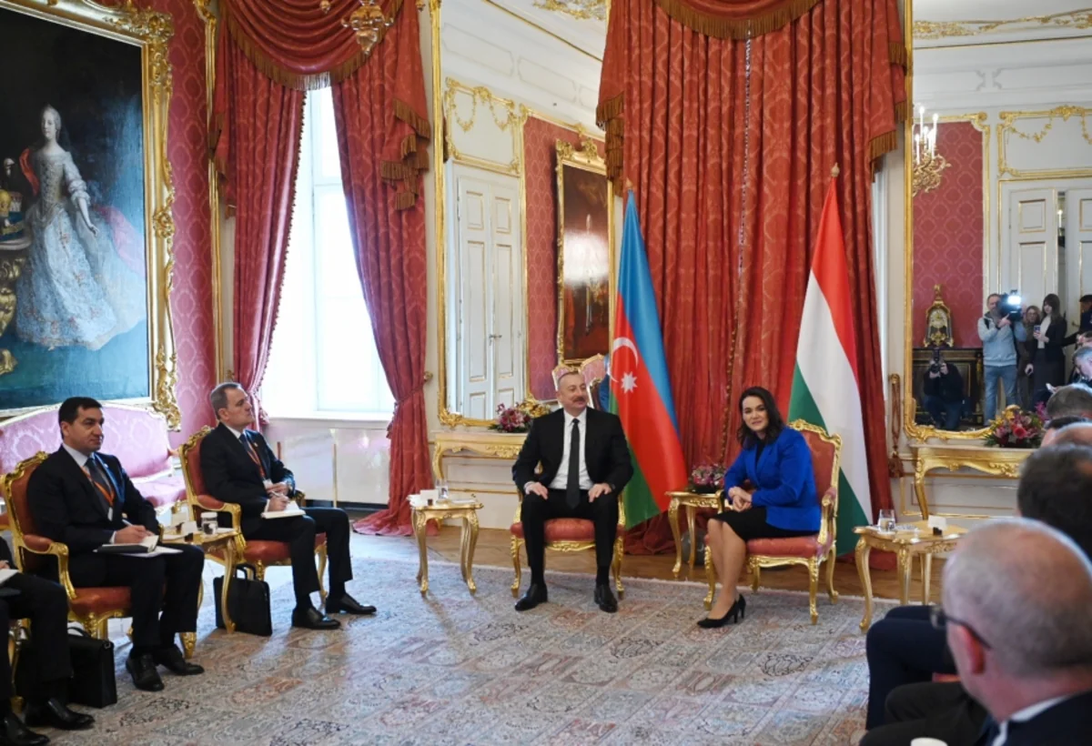 Prezident: Enerji məsələsi Azərbaycan-Macarıstan gündəliyində birinci yerdədir