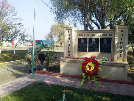 Azərbaycan Ordusunda Hər şəhid adına bir ağac əkək” devizi altında aksiya keçirilib