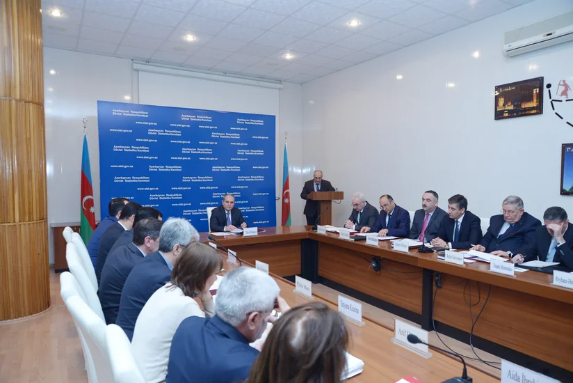 Dövlət Statistika Komitəsində geniş kollegiya iclası keçirilib