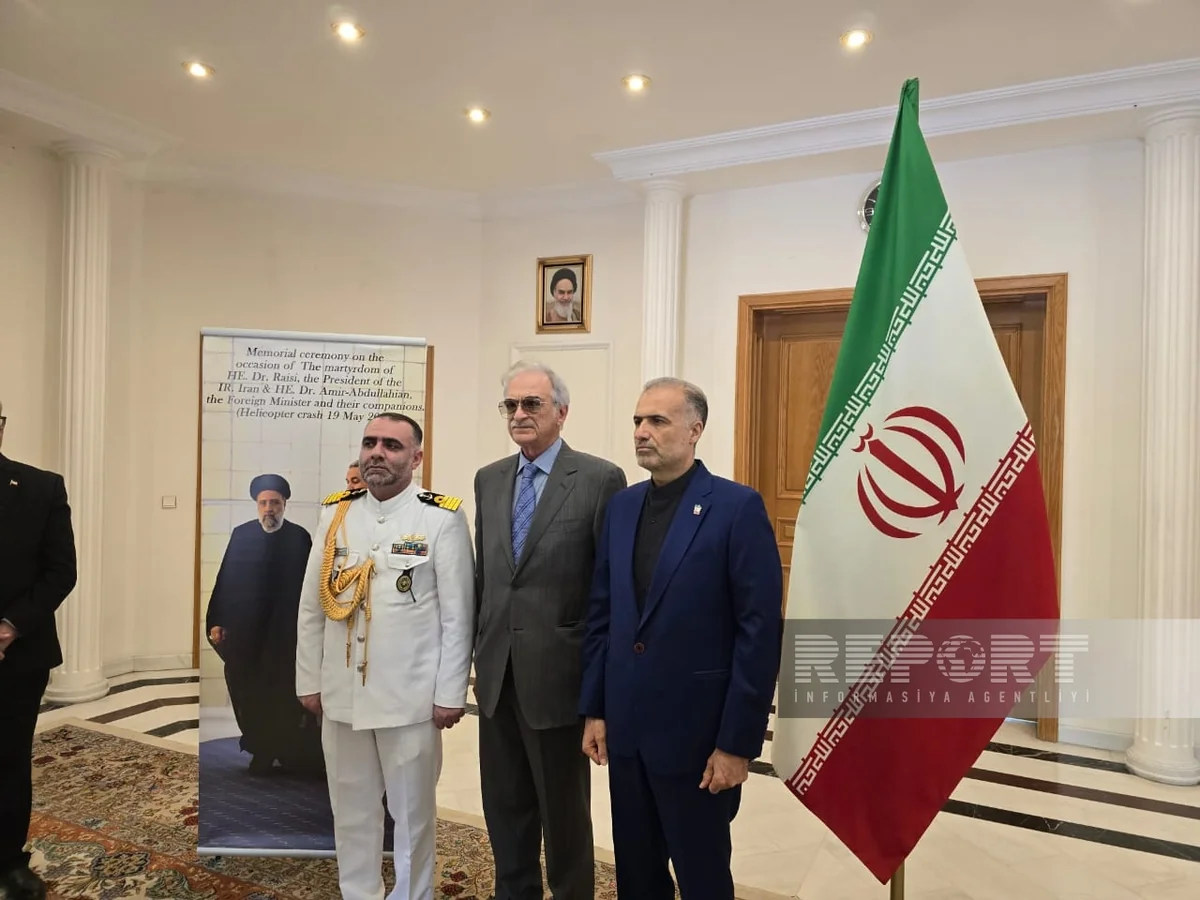 Polad Bulbuloglu visits Iranian ambassador's residence in Moscow