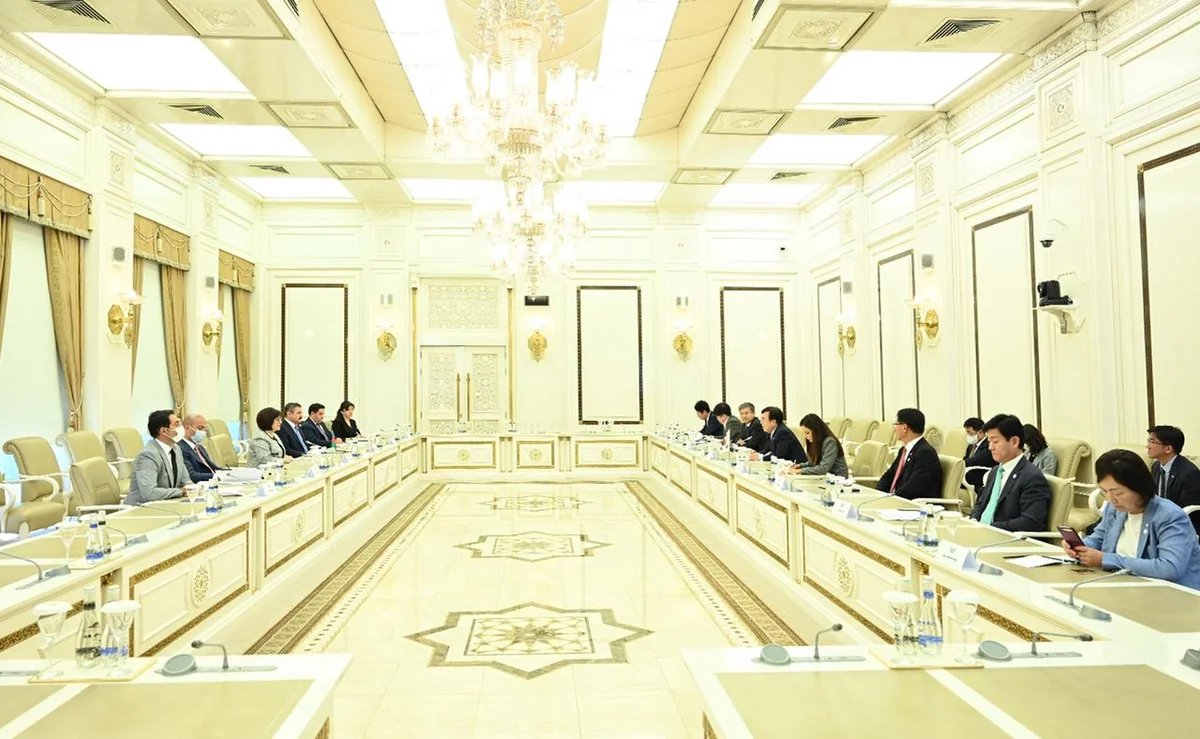 Koreya Prezidentinin xüsusi nümayəndəsi Azərbaycana gəlib