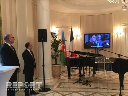 Parisdə Polad Bülbüloğlunun YUNESKO-nun baş direktoru vəzifəsinə namizədliyinin təqdimatı keçirilib - FOTO - VİDEO