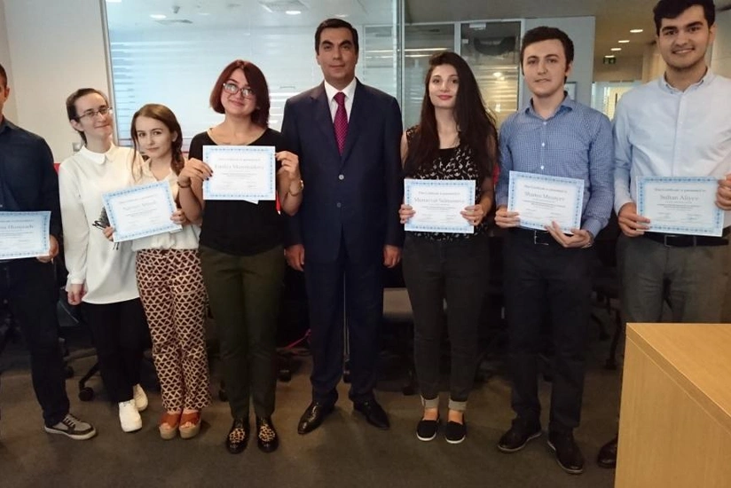 SOCAR UPSTREAM Management International awards BHOS students