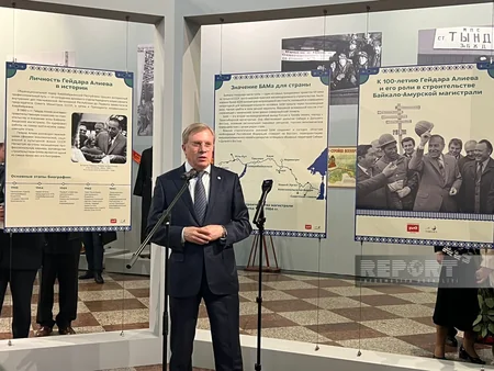 Rusiyanın nəqliyyat naziri: “Heydər Əliyev tarixə əbədi düşüb”