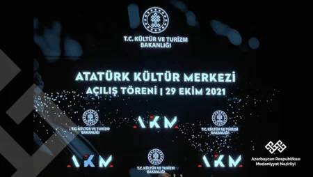 Azərbaycanın mədəniyyət naziri Türkiyənin Cümhuriyyət Günündə iştirak edib