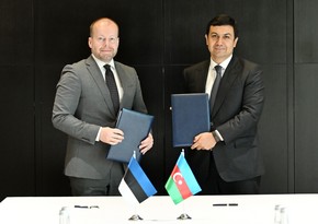 Azərbaycan Estoniya ilə vergi sahəsində gələcək əməkdaşlığa dair sənəd imzalayıb